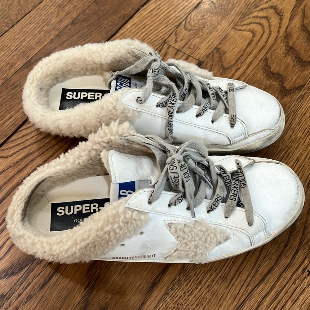Golden Goose Shearling Slip On (Limited Edition) - Size 38